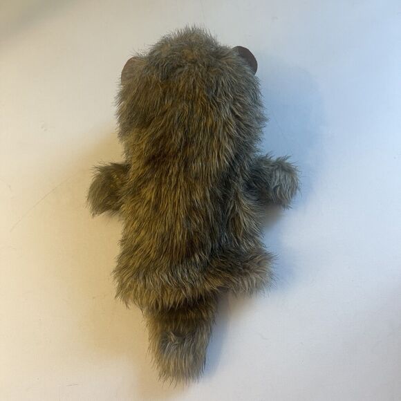 Vintage Beaver Hand Puppet Toys by Daphne Woodchuck Groundhog Plush Head Cover - Picture 4 of 8